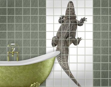 Tile sticker - The Crocodile Back