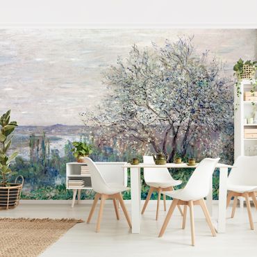 Wallpaper - Claude Monet - Spring in Vétheuil
