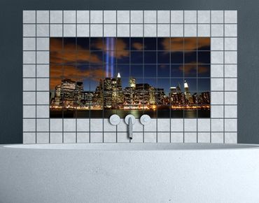 Tile sticker - Tribute To The Lights