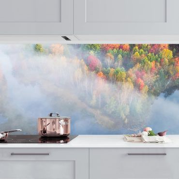 Kitchen wall cladding - Aerial View - Autumn Symphony