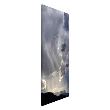 Magnetic memo board - Wild Clouds
