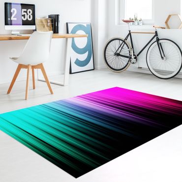 Vinyl Floor Mat - Rainbow Display - Landscape Format 3:2