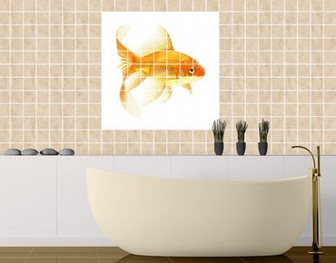 Tile sticker - Ms Goldfish