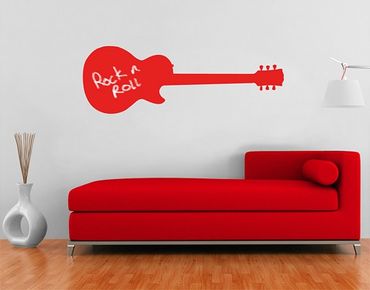 Wall sticker board - No.AC78 Guitar