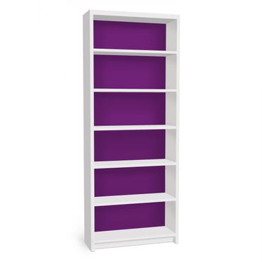 Adhesive film for furniture IKEA - Billy bookcase - Colour Purple