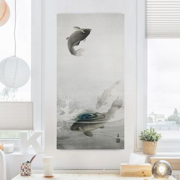 Print on canvas - Vintage Illustration Asian Fish IIl