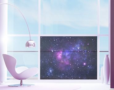 Window decoration - Galaxy
