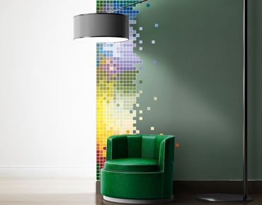 Wall sticker - No.505 Colourful Pixel