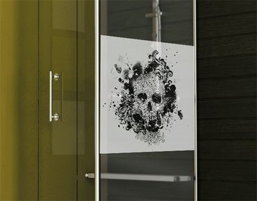 Window decoration - Skull
