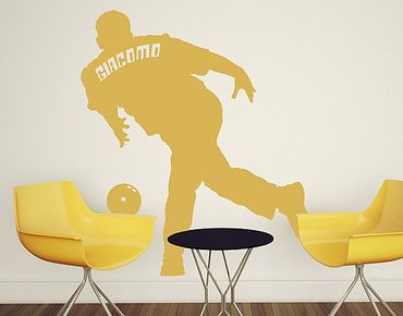 Wall sticker - Wall Decal no.RS110 Customised text Bowling