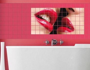 Tile sticker - Kiss Me