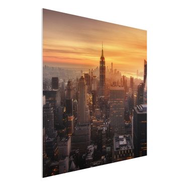 Forex print - Manhattan Skyline Evening