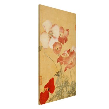 Magnetic memo board - Yun Shouping - Poppy Flower