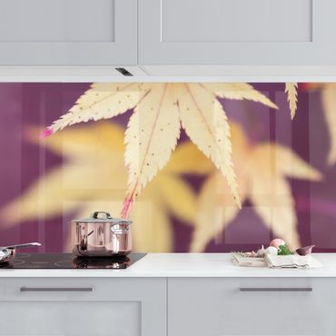 Kitchen wall cladding - Autumn Maple Tree