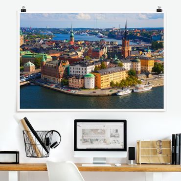 Poster - Stockholm in Sweden