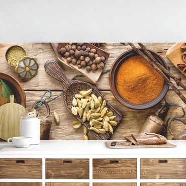 Kitchen wall cladding - Mixed Spices