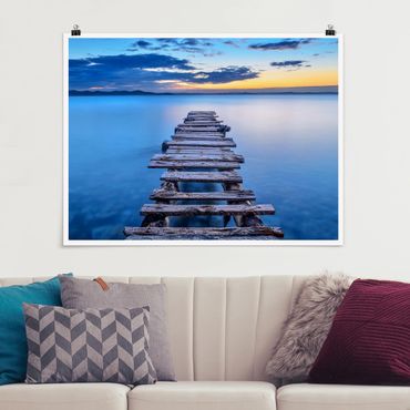 Poster - Walkway Into Calm Waters
