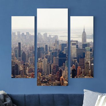 Print on canvas 3 parts - Morning In New York