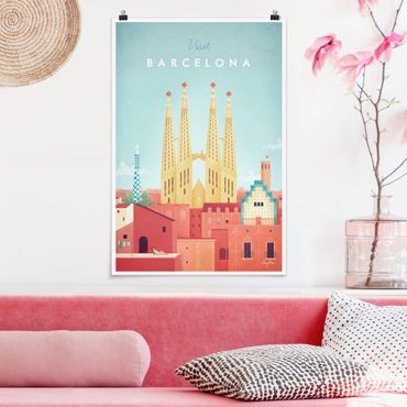 Poster - Travel Poster - Barcelona