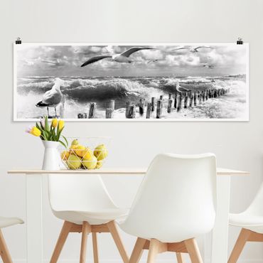 Panoramic poster beach - No.YK3 Absolutly Sylt II