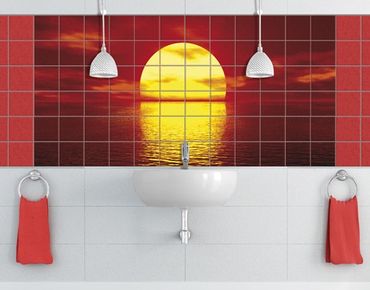 Tile sticker - Fantastic Sunset