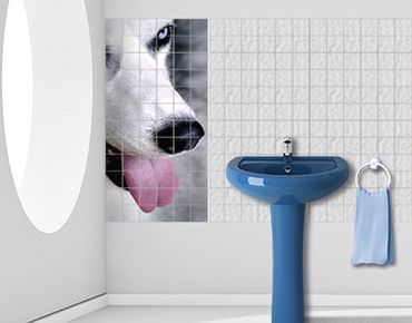 Tile sticker - Cool Dog