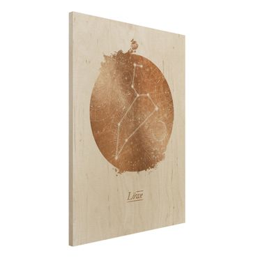 Print on wood - Leo Gold