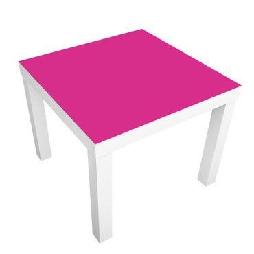 Adhesive film for furniture IKEA - Lack side table - Colour Pink