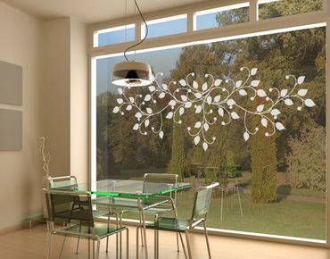 Window sticker - No.UL906 sinuous Tendril