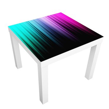 Adhesive film for furniture IKEA - Lack side table - Rainbow Display