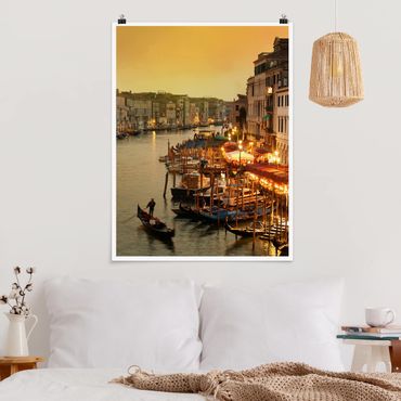 Poster architecture & skyline - Grand Canal Of Venice