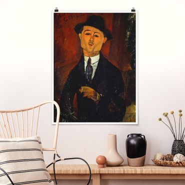 Poster - Amedeo Modigliani - Portrait of Paul Guillaume