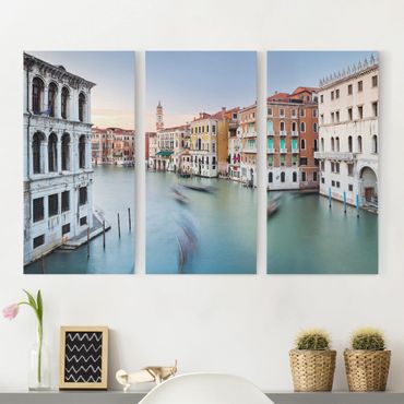 Print on canvas - Grand Canal View From The Rialto Bridge Venice