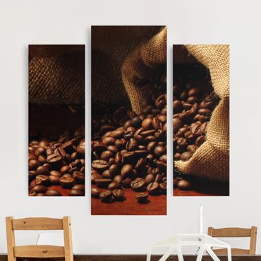 Print on canvas 3 parts - Dulcet Coffee