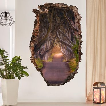 Wall sticker - Tunnel Of Trees