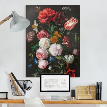 Canvas print - Jan Davidsz De Heem - Still Life With Flowers In A Glass Vase