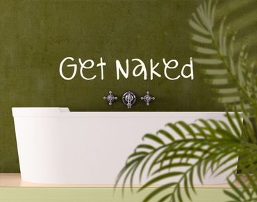 Wall sticker - No.EV24 Get Naked