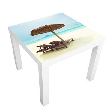 Adhesive film for furniture IKEA - Lack side table - Beach Of Dreams