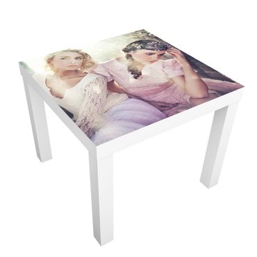 Adhesive film for furniture IKEA - Lack side table - Spring Nymphs