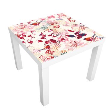 Adhesive film for furniture IKEA - Lack side table - Fancy Birds
