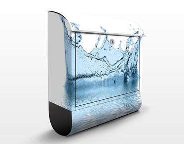 Letterbox - Blue Water Splash No.2