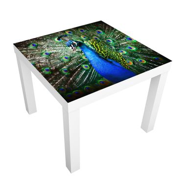 Adhesive film for furniture IKEA - Lack side table - Noble Peacock