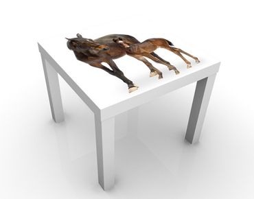Side table design - Trakehner Mare & Foal