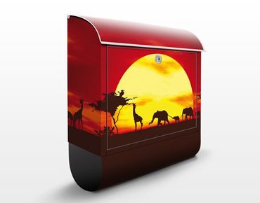 Letterbox - No.CG80 Sunset Caravan