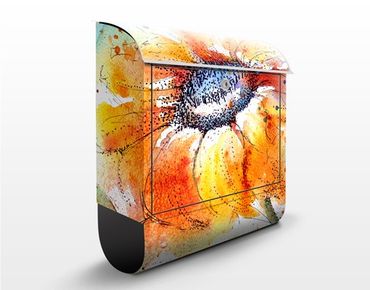 Letterbox - Painted Sunflower