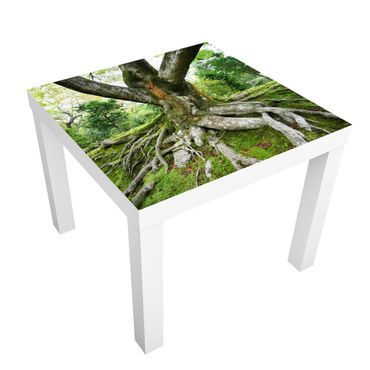 Adhesive film for furniture IKEA - Lack side table - Old Tree