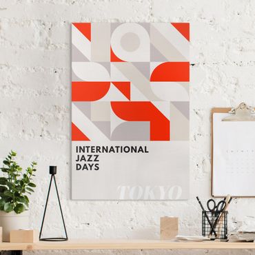 Print on canvas - Jazz Days Tokyo