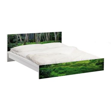 Adhesive film for furniture IKEA - Malm bed 160x200cm - Japanese Forest