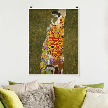 Poster art print - Gustav Klimt - Hope II