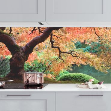 Kitchen wall cladding - Japanese Garden